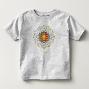 Camiseta Infantil Flor de Vida / Blume des Lebens - Ornamento IV