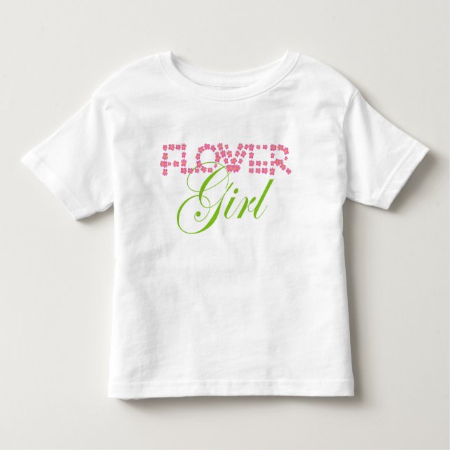 Camiseta Infantil Flor Girl (Frente)