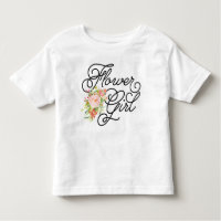 Flor Girl Toddler Tee | Bridesman