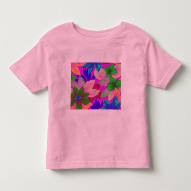 Camiseta Infantil Floral1i3 (Frente)