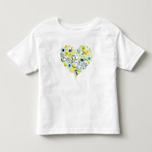 Camiseta Infantil Floral Sensível I