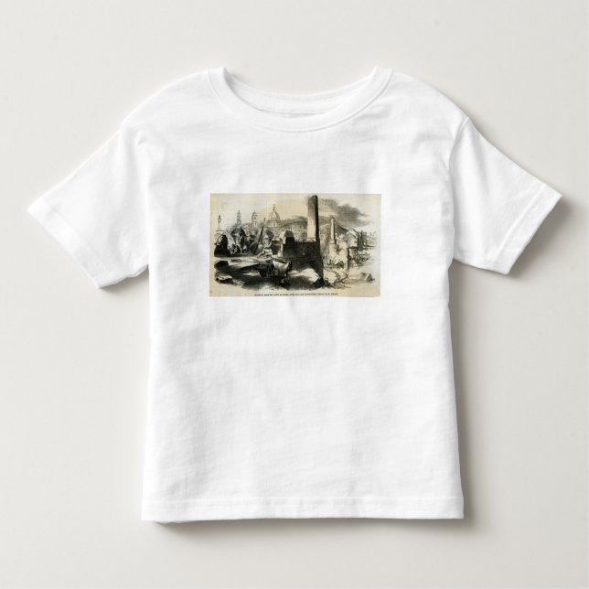 Camiseta Infantil Florença, do Ponte de Perro (Frente)