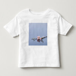 Camiseta Infantil Flores de cerejeira na água