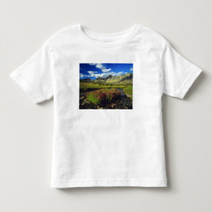 Camiseta Infantil Flores de macaco em Logan Pass no Parque Nacional