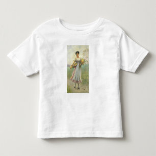Camiseta Infantil Flores do primavera