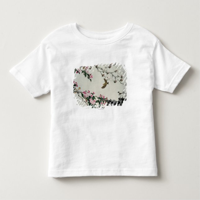 Camiseta Infantil Flores do primavera (Frente)