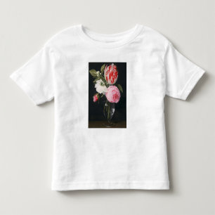 Camiseta Infantil Flores em um vaso de vidro