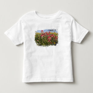 Camiseta Infantil Flores silvestres à beira da estrada no Texas, pri