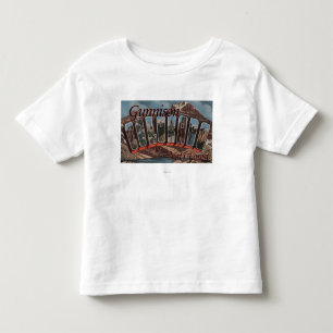Camiseta Infantil Floresta nacional de Gunnison, Colorado