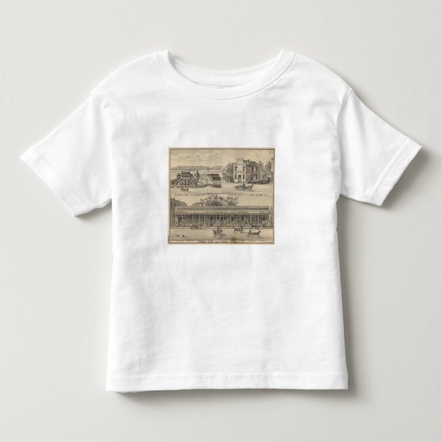 Camiseta Infantil Floresta principal da rua (Frente)
