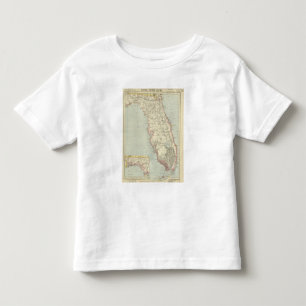 Camiseta Infantil Floriada, os Estados Unidos