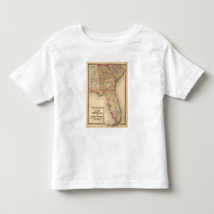 Camiseta Infantil Florida, Geórgia, e South Carolina