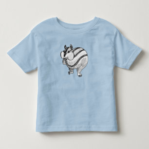 Camiseta Infantil Florland Animal Art Cute Chipmunk