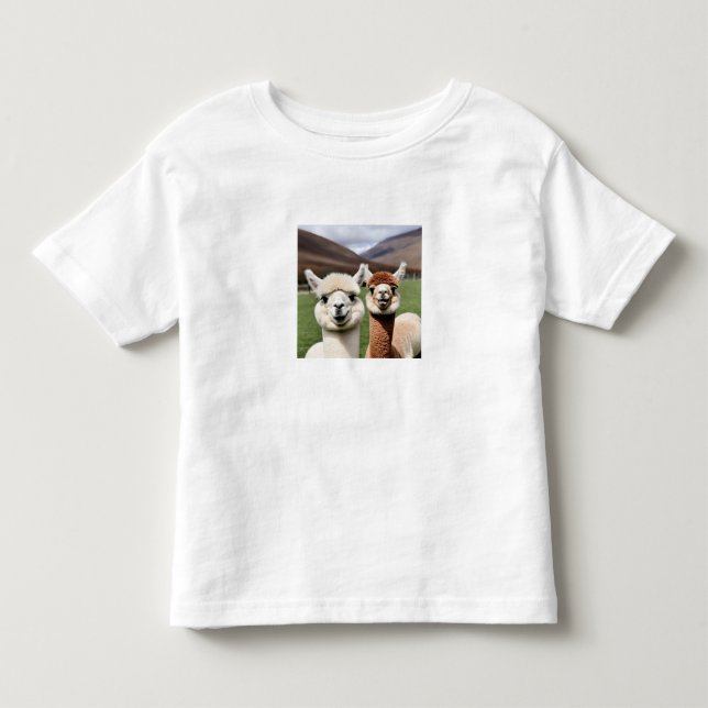Camiseta Infantil Fluff & Amizade (Frente)