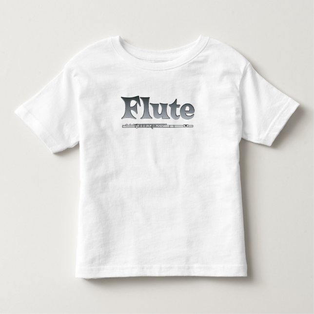 Camiseta Infantil Fluto Sombreado (Frente)