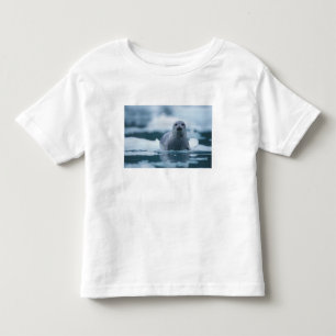 Camiseta Infantil foca-comum-do-pacífico, Phoca vitulina richardsi