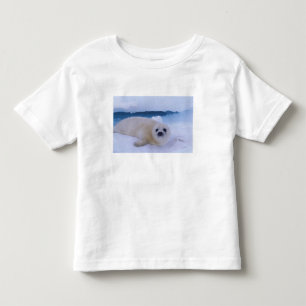 Camiseta Infantil Foca-da-Groenlândia América do Norte, Canadá, Queb