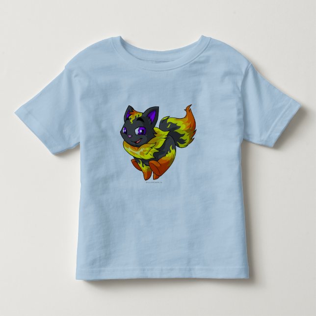 Camiseta Infantil Fogo de Wocky (Frente)