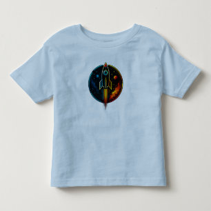 Camiseta Infantil foguete