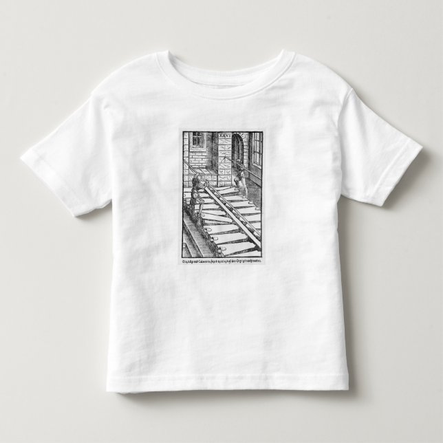 Camiseta Infantil Foles e ventiladores do órgão (Frente)