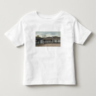 Camiseta Infantil Folhas de chá de secagem (w/c no papel)