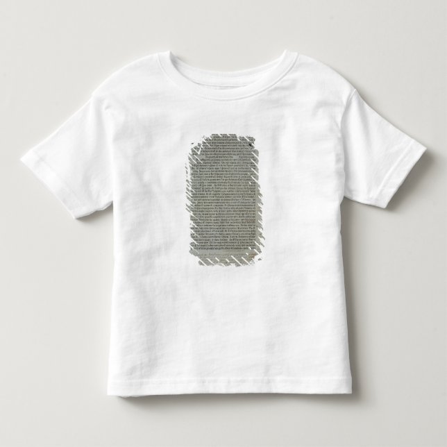 Camiseta Infantil Fólio do Imago Mundi de Pierre d'Ailly ' (Frente)