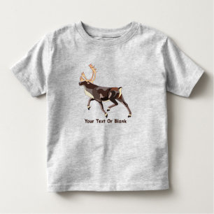 Camiseta Infantil Folk Art Cariou/Reindeer