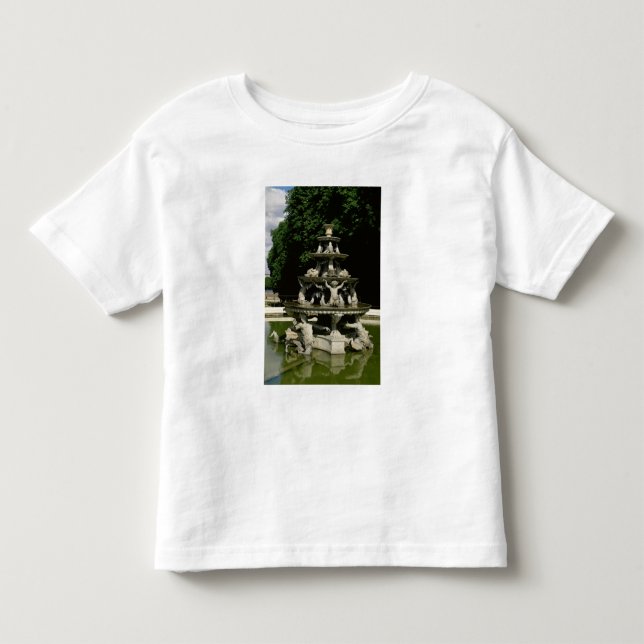 Camiseta Infantil Fontaine de la Pyramide (Frente)