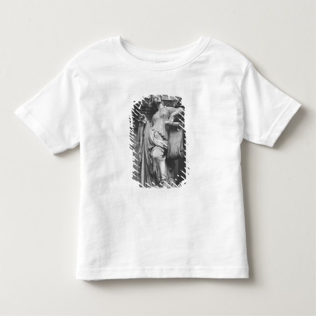 Camiseta Infantil Fonte de Moliere, comédia clara, 1844 (Frente)