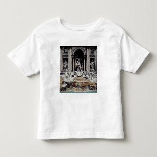 Camiseta Infantil Fonte do Trevi, construída 1732-62
