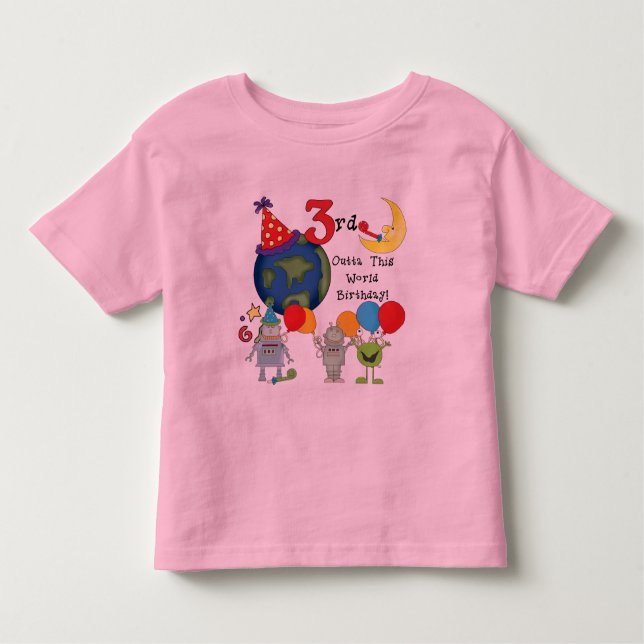 Camiseta Infantil Fora deste Mundo - T-shirts e presentes (Frente)