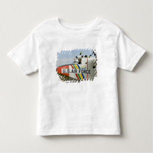 Camiseta Infantil Força aérea Grumman HU-16B da seção de nariz