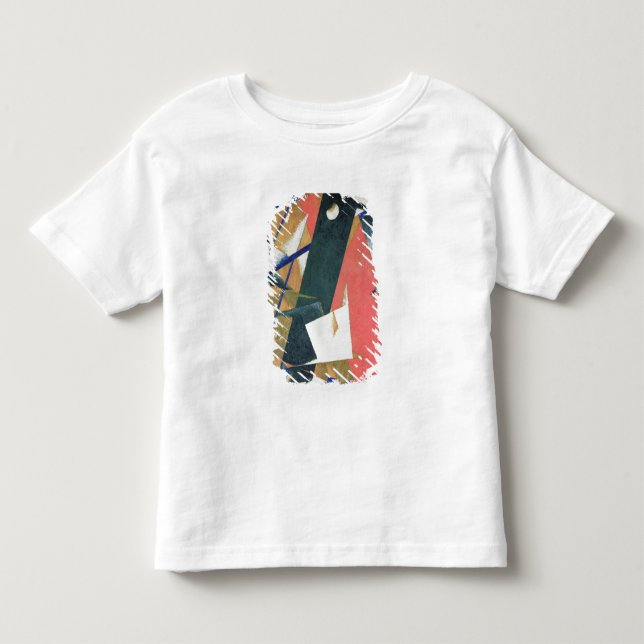 Camiseta Infantil Força espacial Construção, 1921 (Frente)