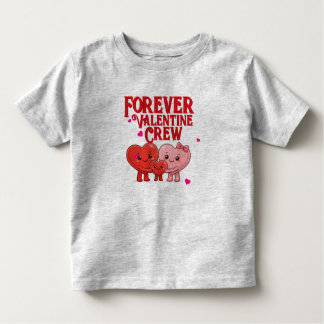Camiseta Infantil Forever Valentine Crew