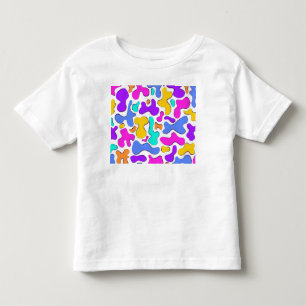 Camiseta Infantil Forma líquida com ácido claro