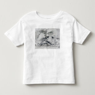 Camiseta Infantil Formação da nuvem sobre o Mar Negro