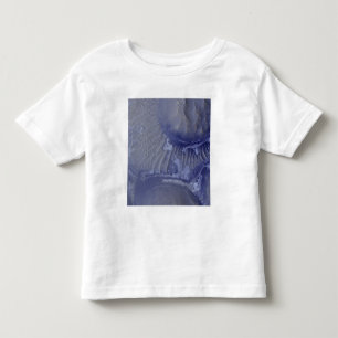Camiseta Infantil Formação de Noctis Labyrinthus em Marte