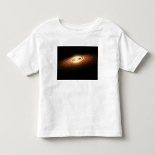 Camiseta Infantil Formação do cristal do silicato