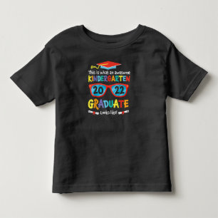Camiseta Infantil Formando Incrível Para O Jardim De Infância Parece