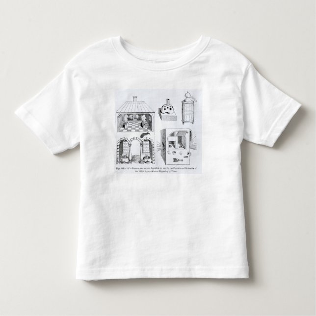 Camiseta Infantil Fornalhas e vário instrumento (Frente)