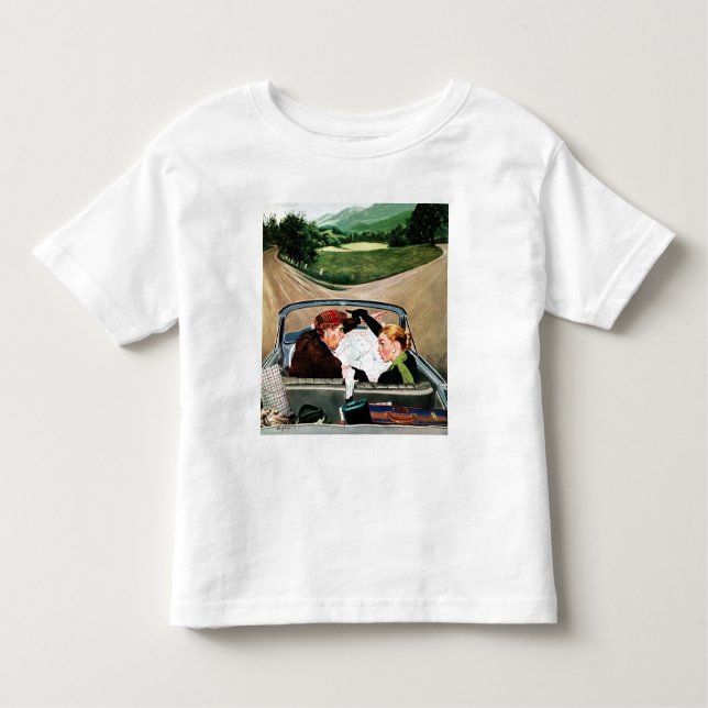 Camiseta Infantil Forquilha na estrada (Frente)