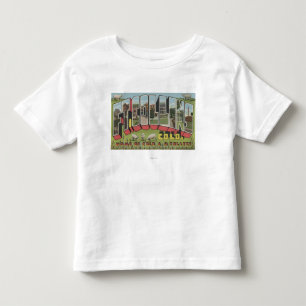Camiseta Infantil Fort Collins, Colorado - grandes cenas da letra