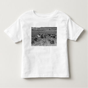 Camiseta Infantil Fort Rock, Oregon Cowboy no Jardim do Diabo