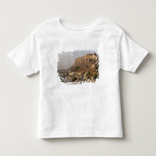 Camiseta Infantil Forte Mehrangarh de Jodhpur. Rajasthan, ÍNDIA. (Frente)