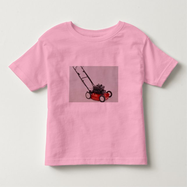 Camiseta Infantil Foto do cortador de relva (Frente)