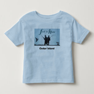 Camiseta Infantil foto do t-shirt, ilha do cedro