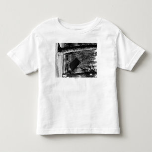 Camiseta Infantil Fotografia da opinião da cabine do lago diamond,