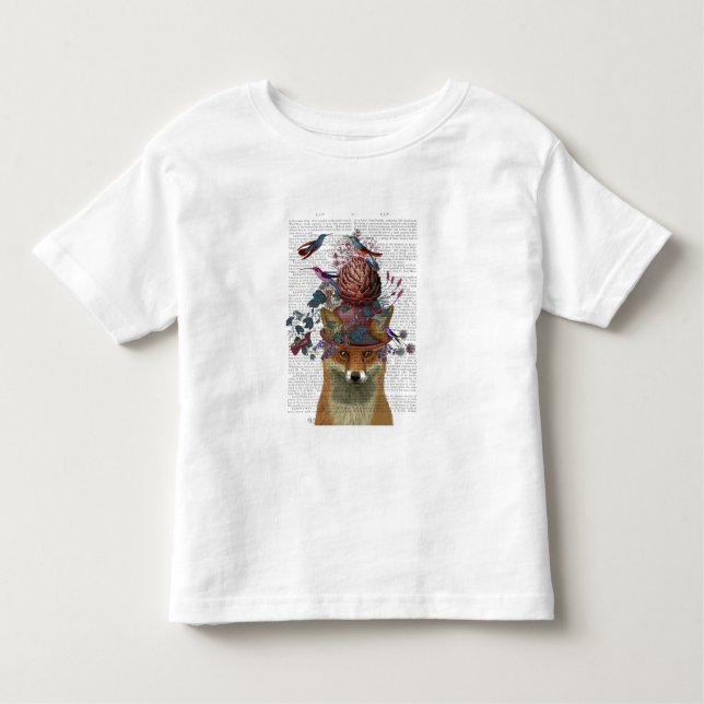 Camiseta Infantil Fox Birdkeeper com Artichoke (Frente)