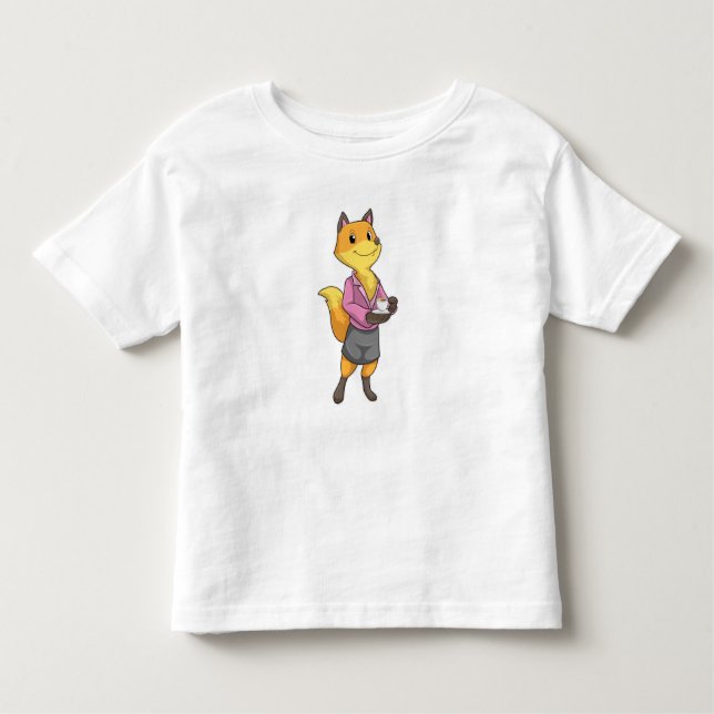 Camiseta Infantil Fox como secretário da Copa do Café (Frente)