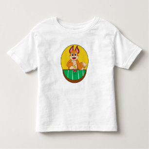 Camiseta Infantil Fox no Poker com batatas fritas